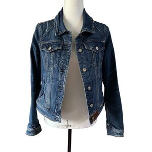 Pilcro and the Letterpress Blue Denim Jacket US M